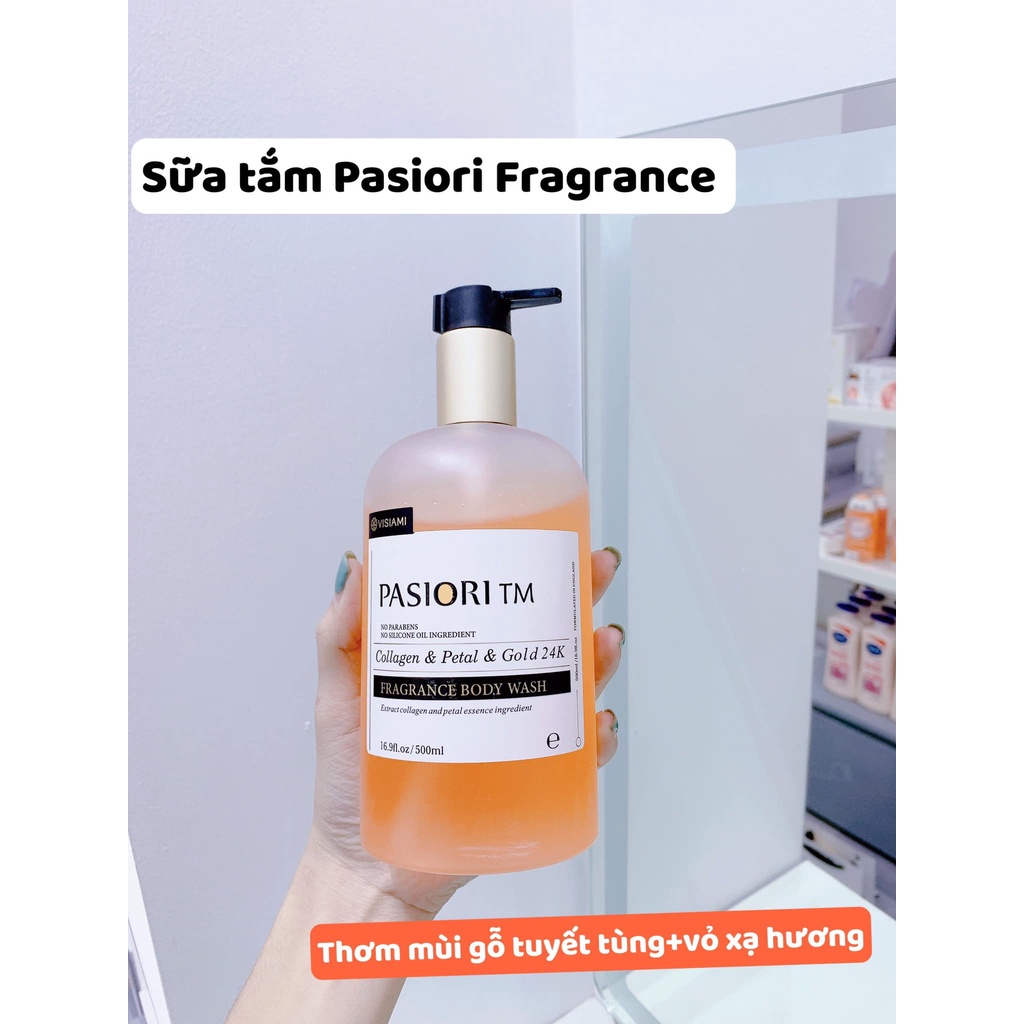 Sữa tắm hương nước hoa Visiami Pasiori 500ml