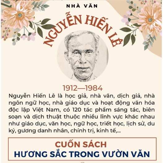 Sách Hương Sắc Trong Vườn Văn Nguyễn Hiến Lê - Hướng Dẫn Người Viết Văn Rèn Luyện Tay Nghề