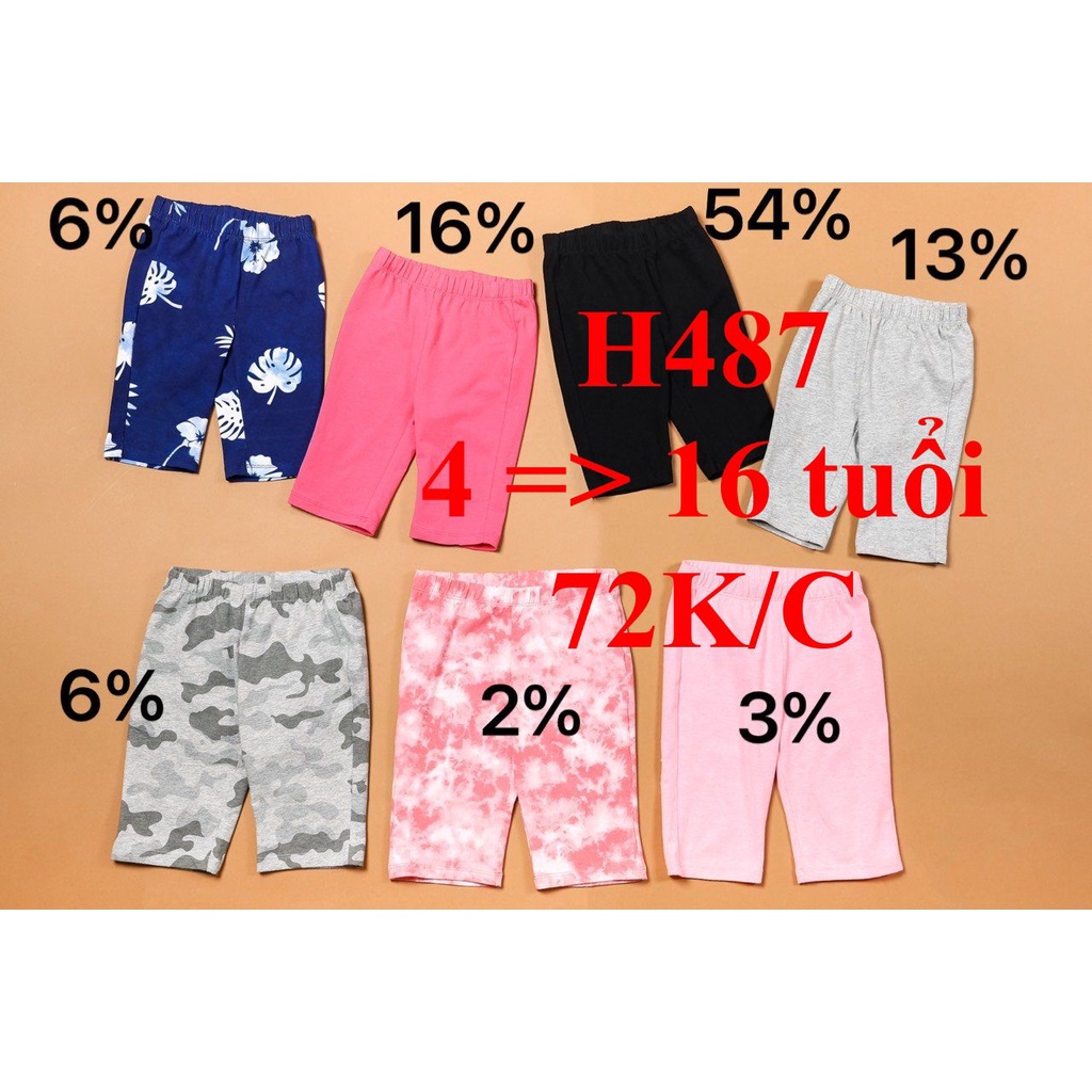 * Mã H487: Legging lỡ  hàng VNXK BC 3573