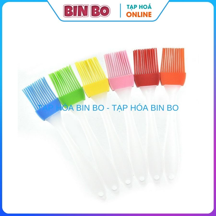 Cọ silicon quét dầu, có quét gia vị loại nhỏ - Tạp hóa bin bo
