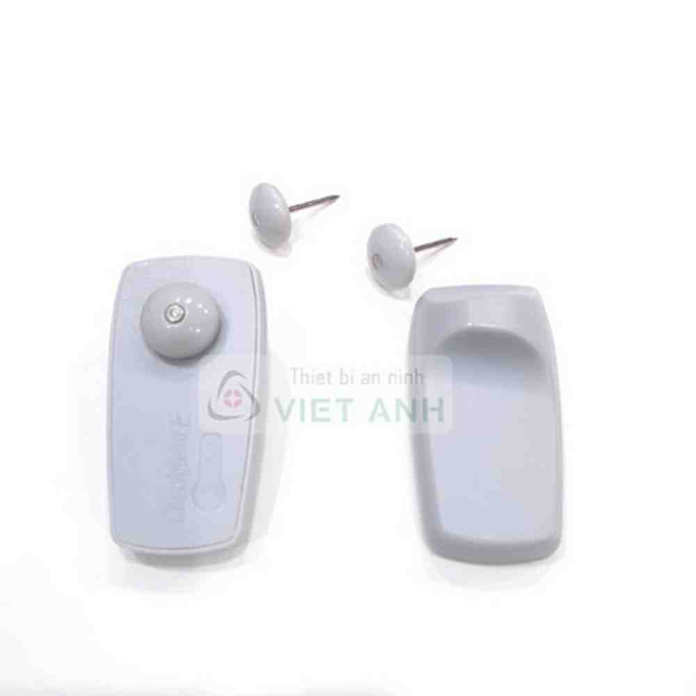Đinh ghim mũ nhựa chống rỉ cho tem từ chíp từ cứng gắn quần áo