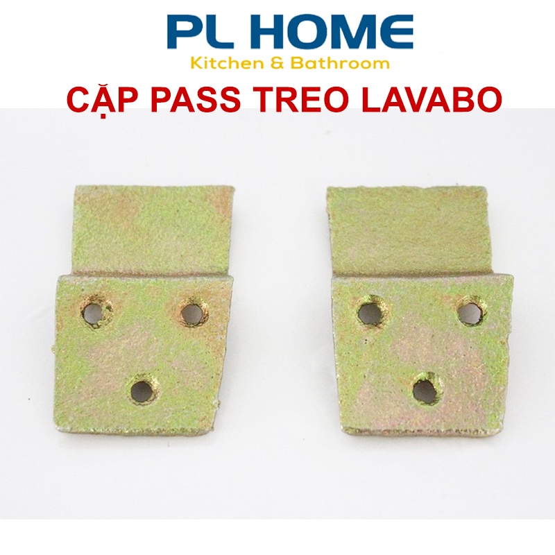 Pas gắn lavabo treo chậu rửa mặt