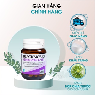 Bổ não Blackmores Ginkgoforte tăng cường trí nhớ