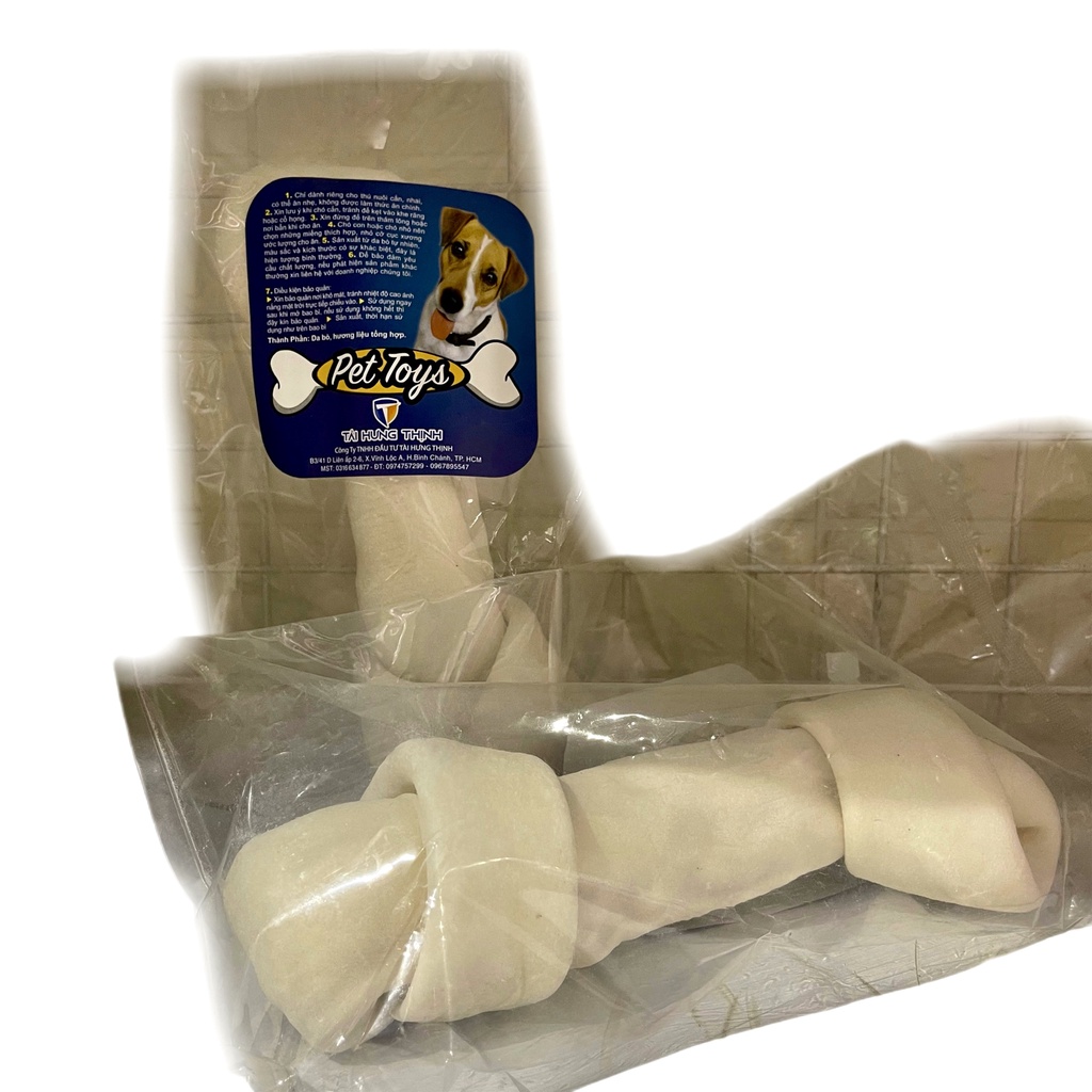 XƯƠNG GẶM CHO CHÓ DA BÒ VỊ SỮA