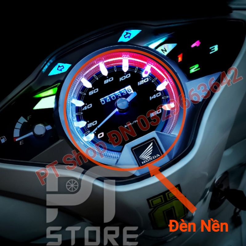 FULL LED T10 ĐÈN ĐỒNG HỒ, ĐÈN SỐ, ĐÈN BÁO XINHAN, ĐÈN BÁO FI XE FUTURE MẬP FUTURE LED GẮN NHƯ ZIN