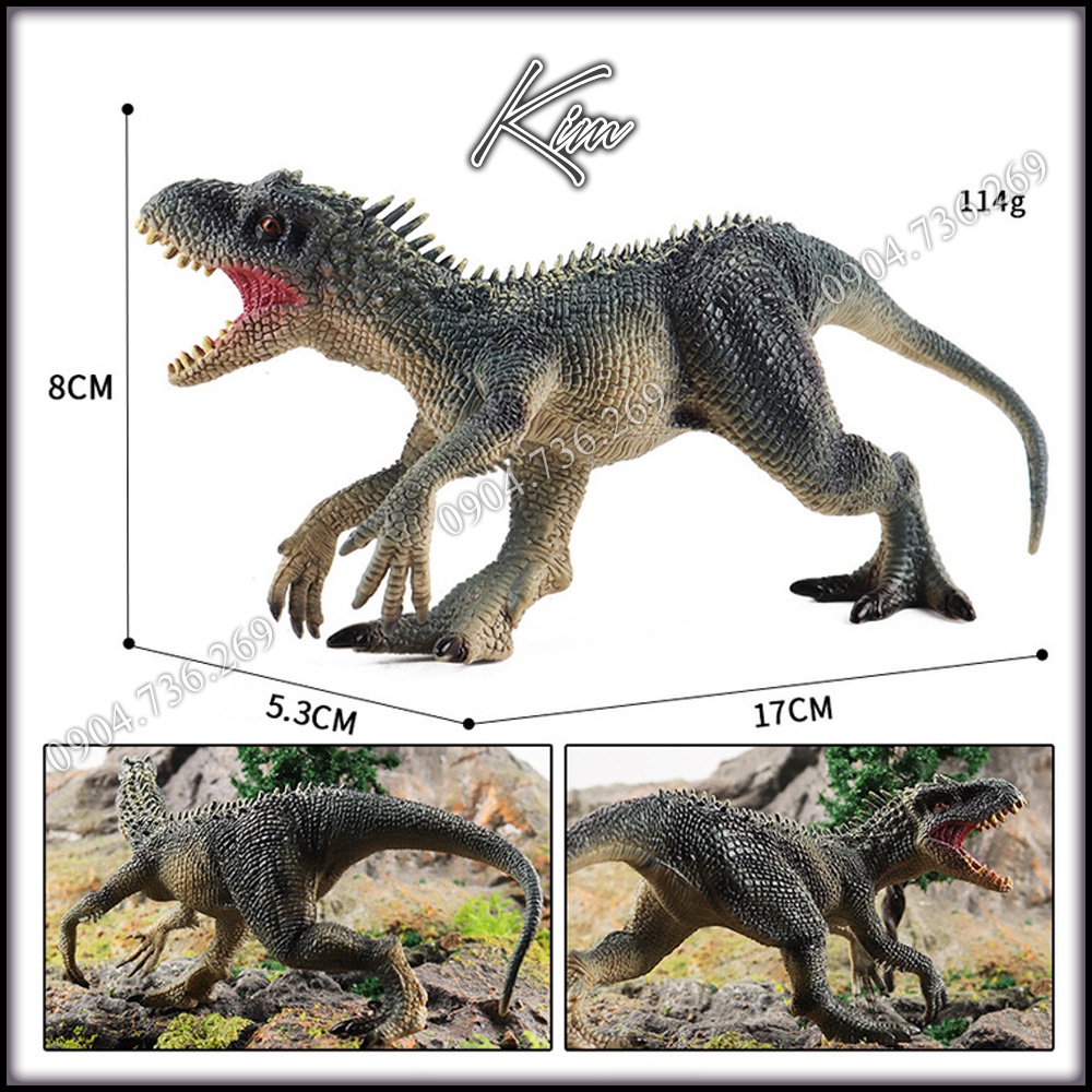 Mô hình khủng long I-Rex size 17cm - Chính hãng