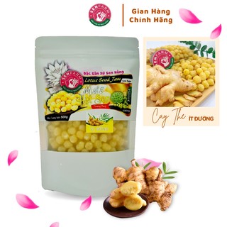Mứt hạt sen vị gừng thượng hạng ít đường senfarm