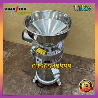 Máy xay vắt tách bã đậu nành liên hoàn dn-1100w năng suất 30kg/h. làm nước đậu nành, đậu xanh, đậu đỏ.
