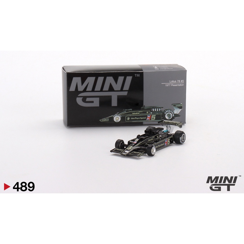 Mô hình ô tô Lotus 78 #5 1977 Presentation 1/64 MiniGT MGT00489