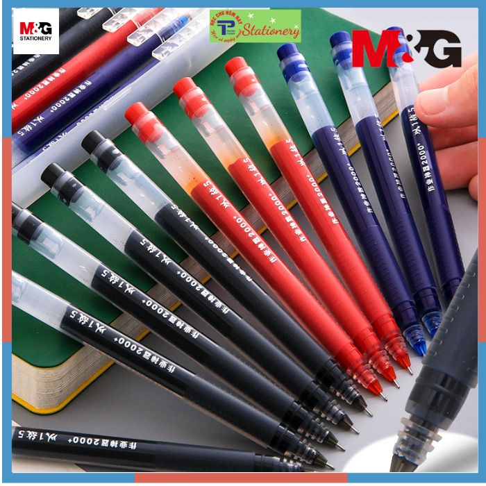 Bút nước MG 0.5mm KO RUỘT dung lượng đại siêu mướt ko gai không tắc mực V 3401 - 1 chiếc