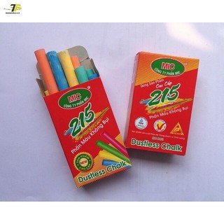 PHẤN MIC MÀU KHÔNG BỤI HỘP 10 VIÊN