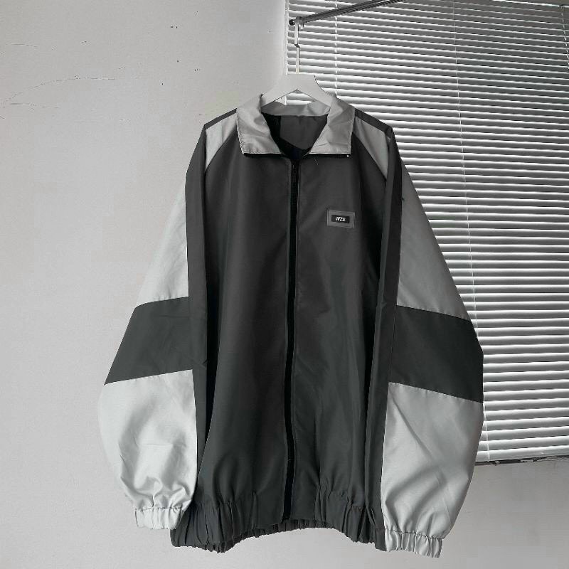 Áo khoác dù Nam Nữ cổ bẻ dây kéo WZS siêu hot 2023 MCTkhoac241