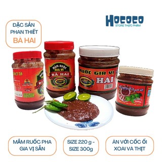 Mắm ruốc phan thiết gia vị sẵn Bà Hai dùng chấm xoài cốc - Hcm
