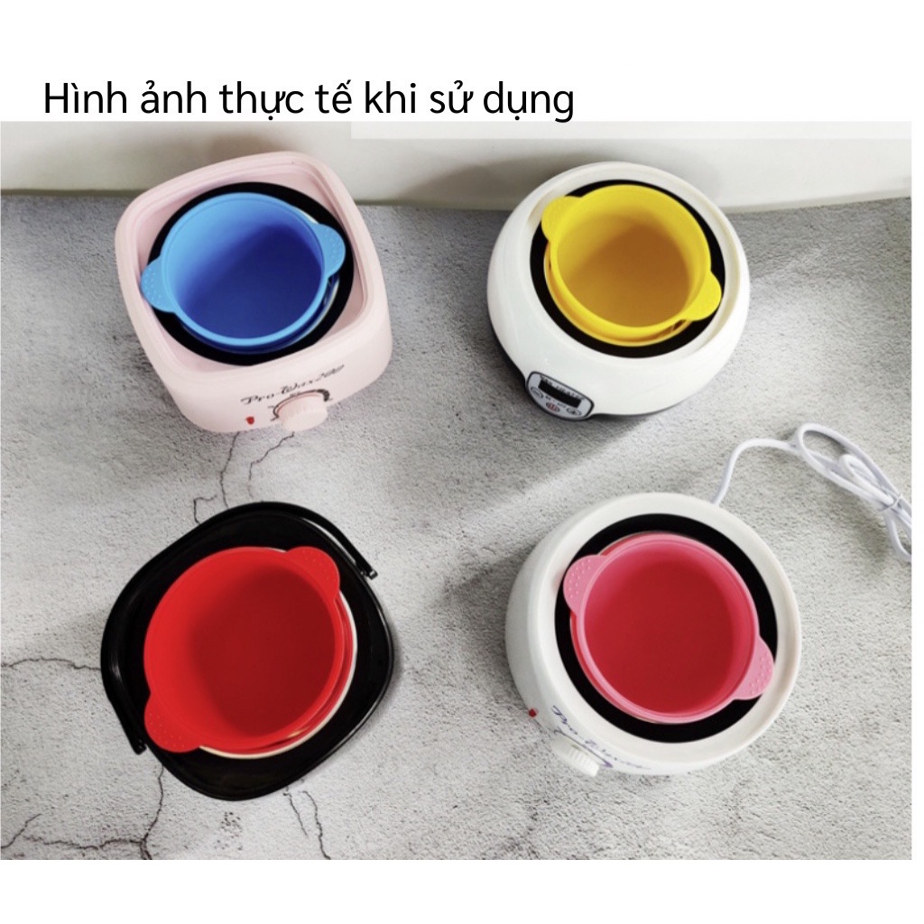 Chén nấu sáp chống dính, nồi nấu sáp wax lông Silicon