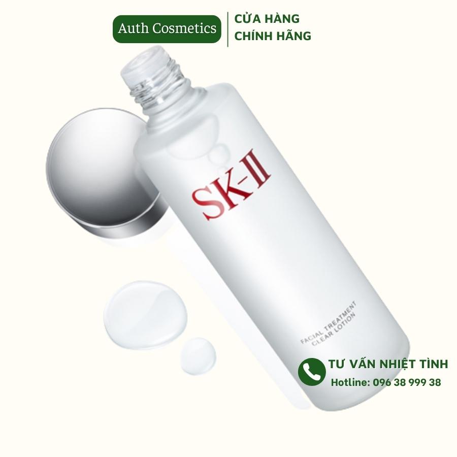 Nước hoa hồng Skii Sk2 Skll LOTION 30ml Toner skii không cồn làm sạch da giúp phục hồi cấp ẩm thu nhỏ lỗ chân lông