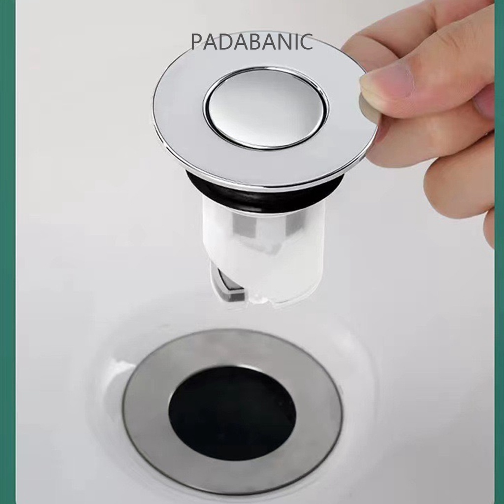 Lõi Thoát Nước Bồn Rửa Mặt Nắp Nhấn Trong Suốt Có Nắp Ngăn Mùi KÍch Thước Tiêu Chuẩn