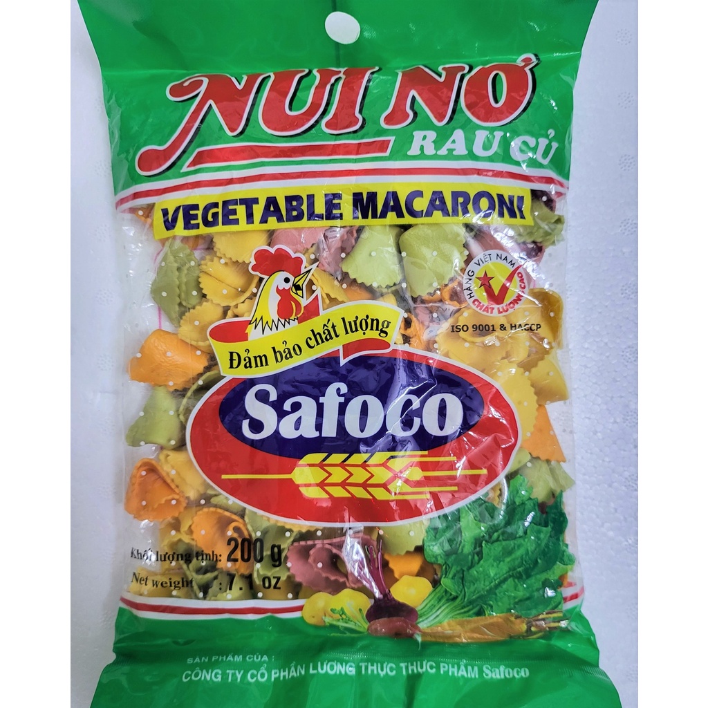 SAFOCO Farfalle Vegetable Macaroni