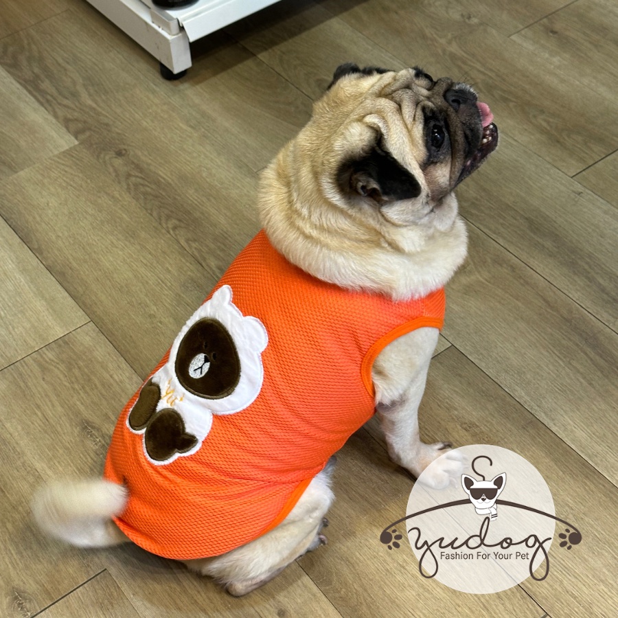Áo thun cho chó yudog áo thun sát nách cho chó mèo yudog