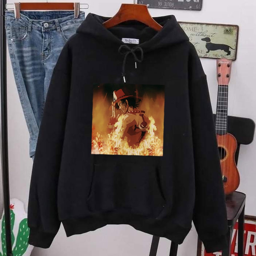 Áo Hoodie Luffy one piece  FREESHIP  Áo Anime Đảo Hải Tặc có đủ size