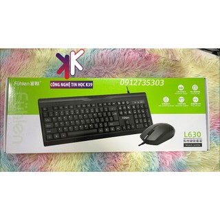 Combo phím chuột có dây Fuhlen L630 bảo hành 12 tháng - Bộ phím chuột có dây Fuhlen