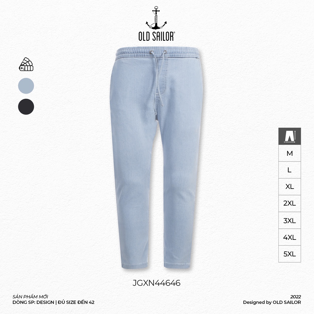 Quần Jean Nam OLD SAILOR Quần Lưng Thun Chất Denim Co Giãn Thoải Mái Bigsize