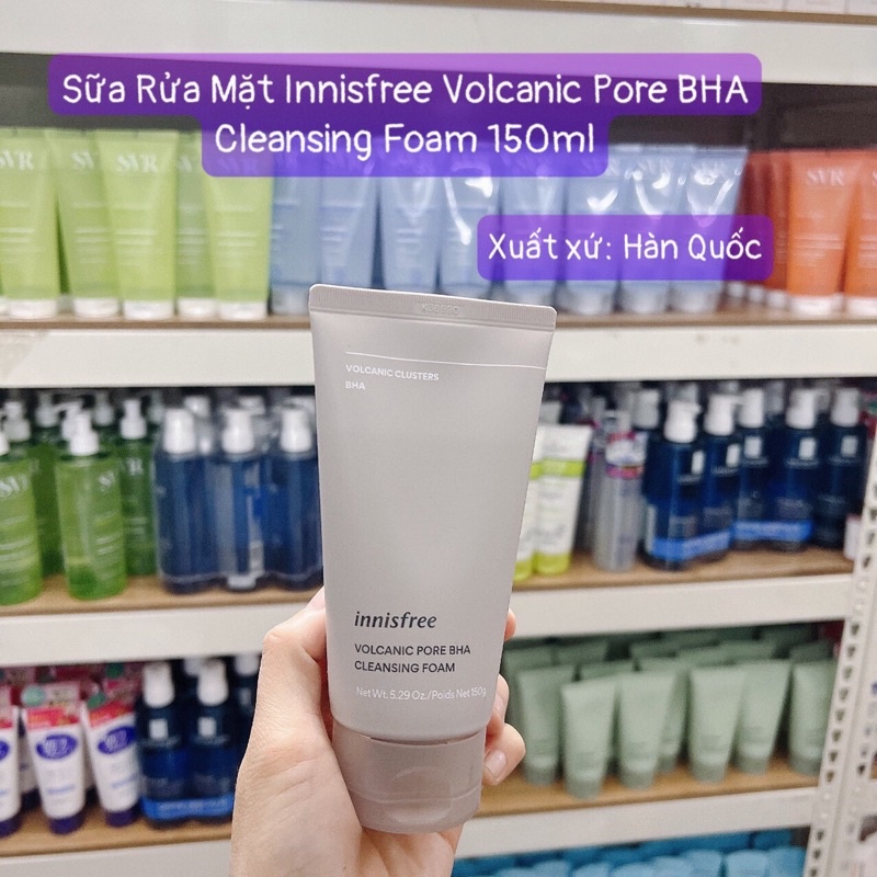 Sữa Rửa Mặt Tro Núi Lửa Innisfree