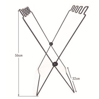  Khung treo túi rác bằng sắt giá treo túi rác bằng sắt - cao 56cm ngang 32cm 