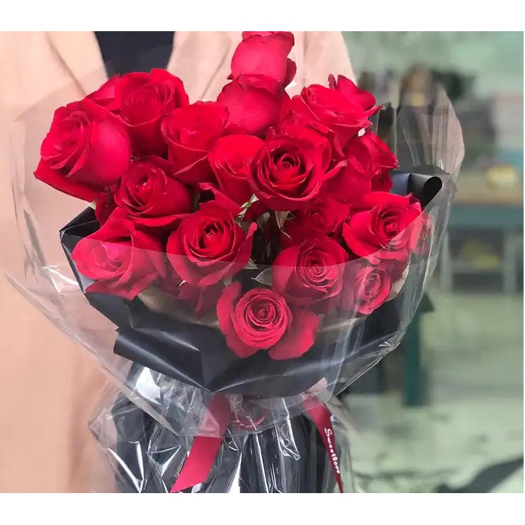 📿🎁 Combo 50 Tờ Giấy Bóng Kính Trong Suốt Gói Hoa  - PK2011🎉💫