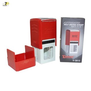 Dấu TD Stamp V-3815 Kích thước 38x38mm