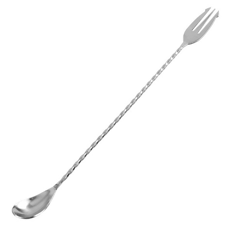 Bar spoon que khấy pha chế inox Barister