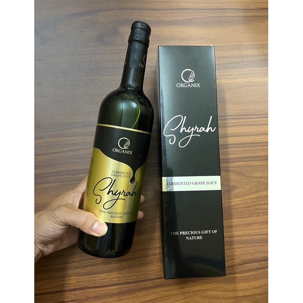 Nước nho lên men tự nhiên SHYRAH (750ml)- Quà Tặng ý nghĩa