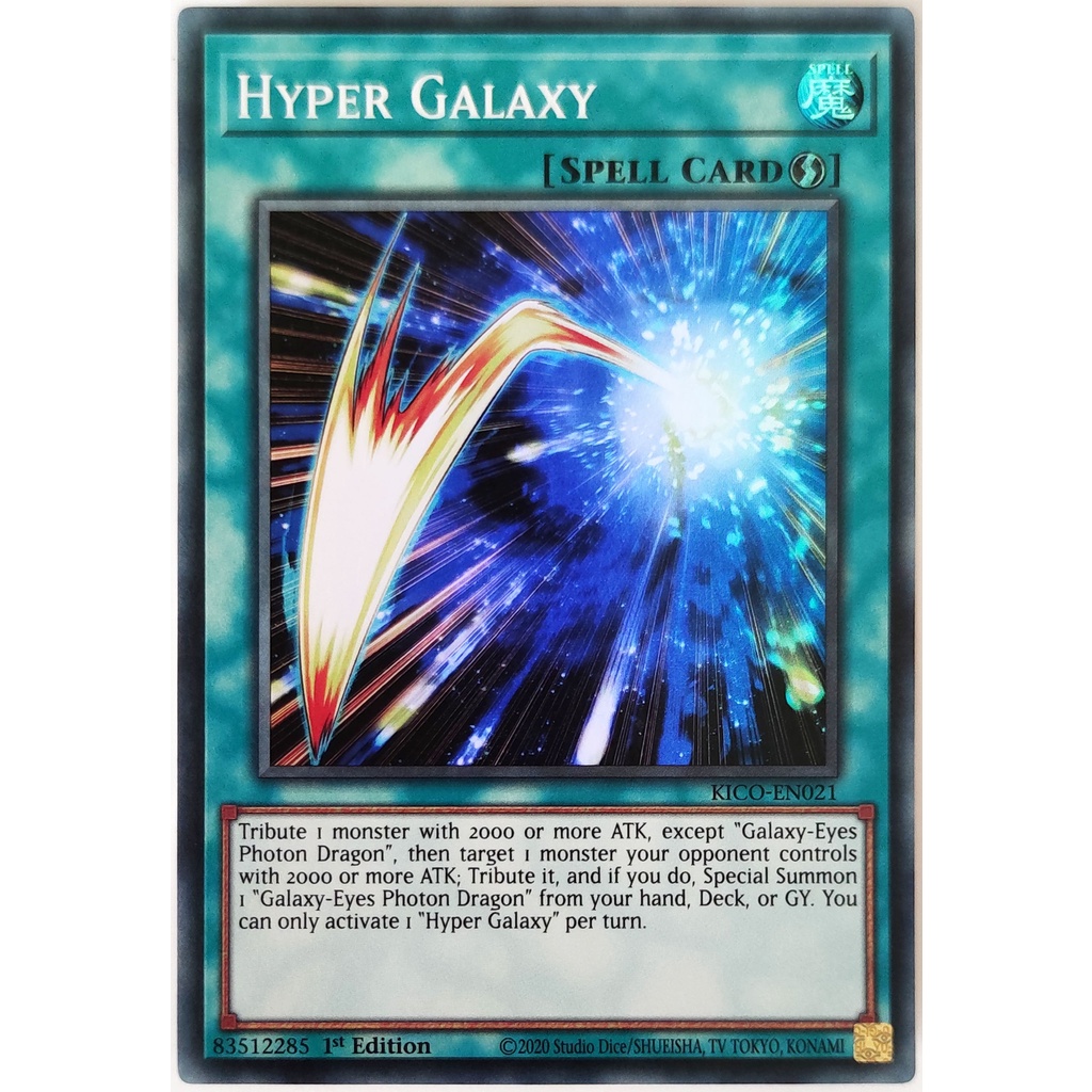 [Thẻ Yugioh] Hyper Galaxy |EN| Super Rare