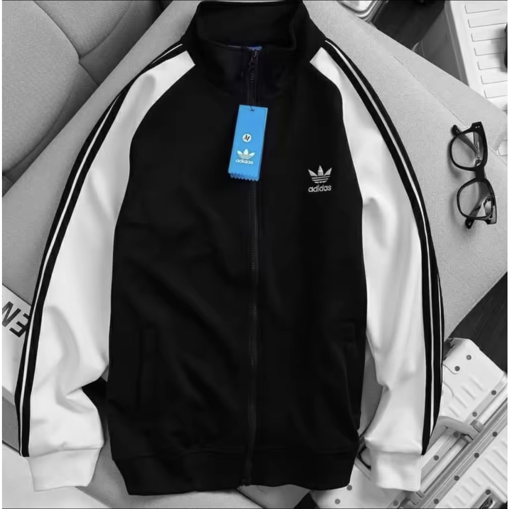 Áo khoác nam nữ A.DIDAS chất liệu umi hàng cao cấp chính hãng vải không dơ mịn mát màu sáng