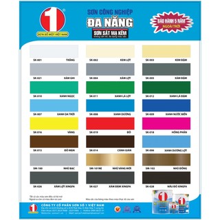 SƠN TIONE SẮT MẠ KẼM  3KG