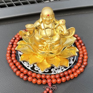 Tượng phật bà QUAN ÂM 2 mặt ( tặng kèm nước hoa xe)