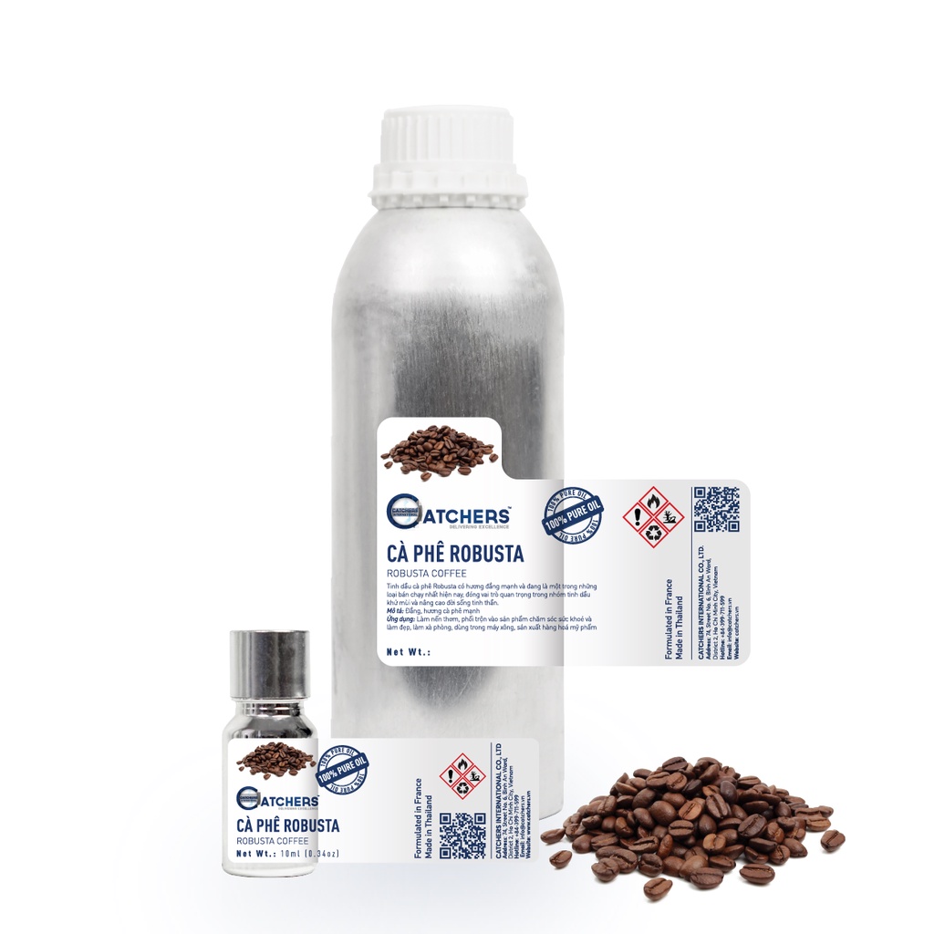 Tinh dầu Tiêu Đen 10ml - 100ml / Black Pepper Essential Oil | Tinh dầu đậm đặc Full