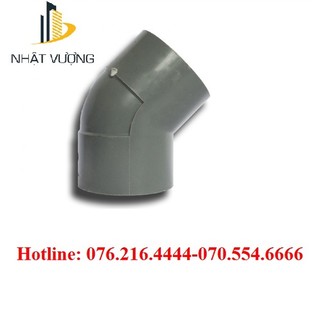 Chếch nối ống nhựa pvc 45 độ 125mm 140mm 160mm 180mm 200mm 225mm