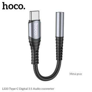 Cáp chuyển đổi hoco ls33 type-c to 3.5mm