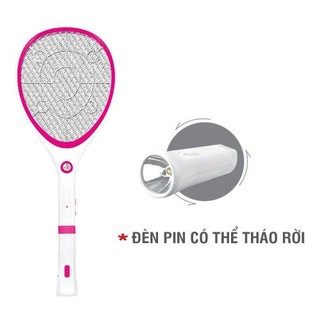 Vợt bắt muỗi Roman HMB9005 chính hãng + Diệt muỗi và côn trùng hiệu quả cao + Thân thiện với môi trường + có 2 màu xanh,