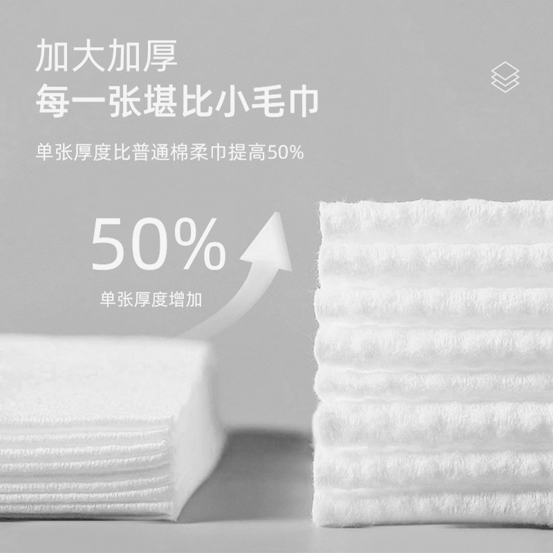 Khăn lau mặt dùng 1 lần dạng rút, gói 50 khăn siêu tiết kiệm | BigBuy360 - bigbuy360.vn
