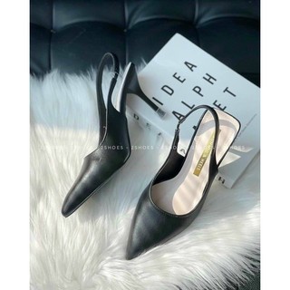 Giày sục 8p hậu trơn
