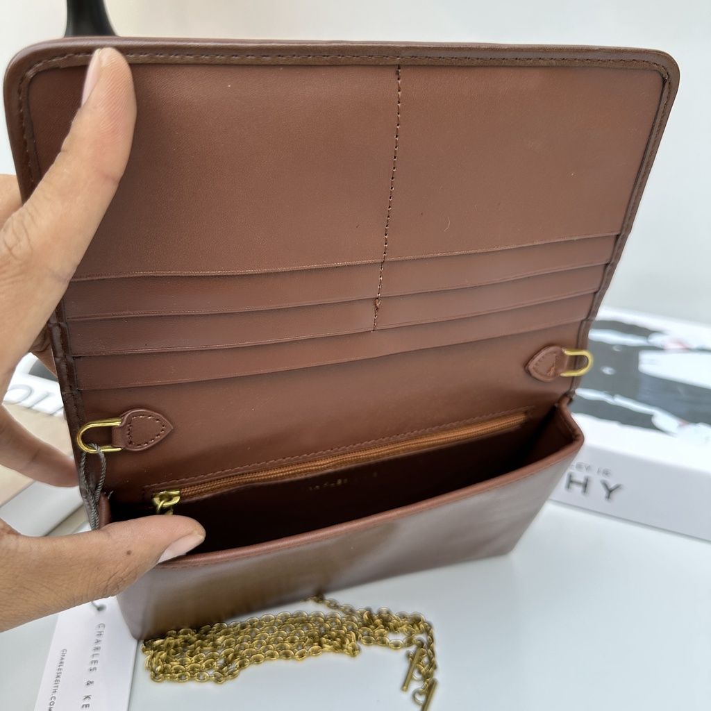 Ví nữ dài CK6-10680911 màu đen