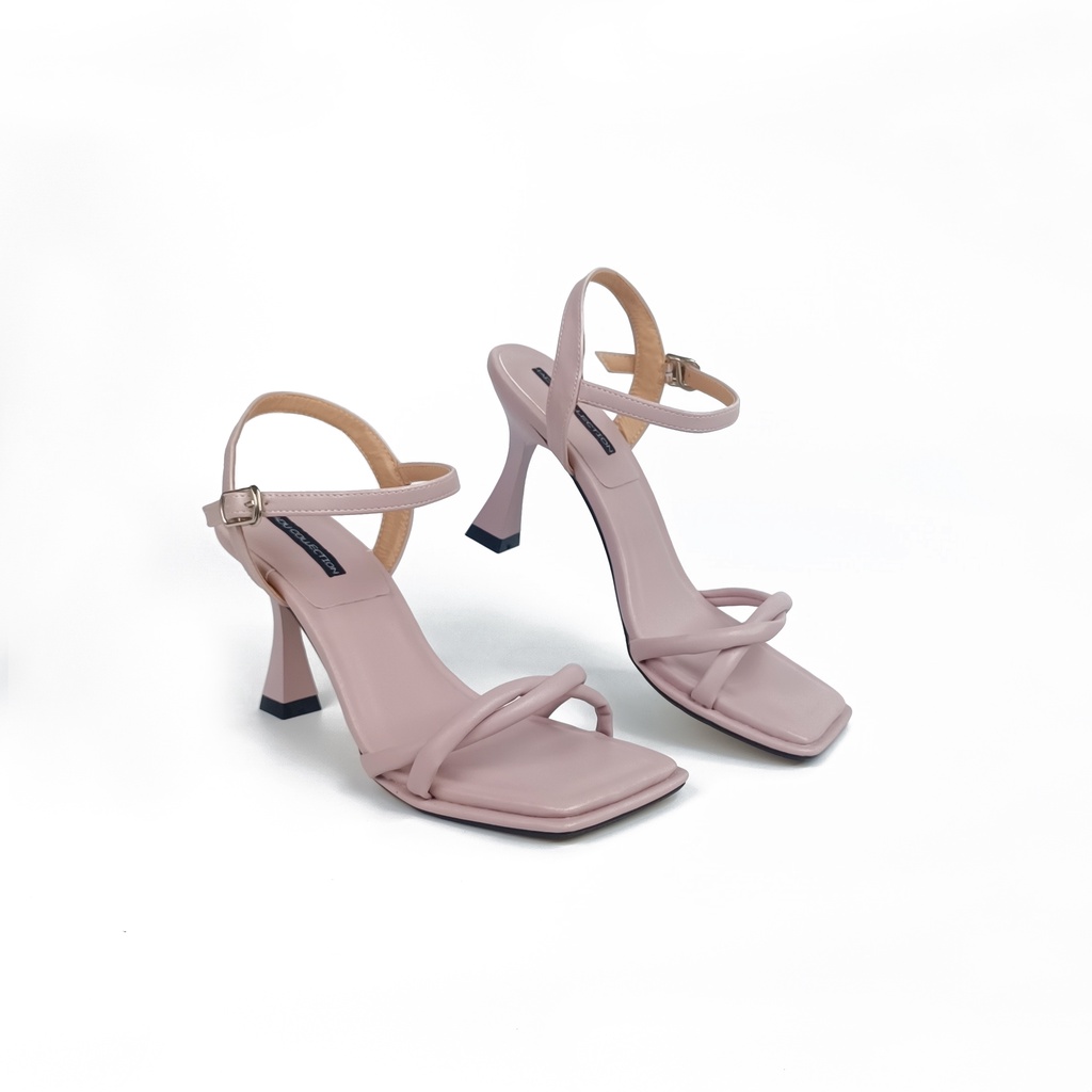 Giày cao gót 7p quai xoắn VIOLET HADU M7107 - BH 24 tháng