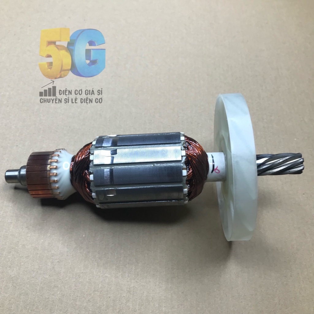 Rotor Máy Khoan Đục 17ly Makita 0810 HM0810 AZG6 Chính Hãng DCA