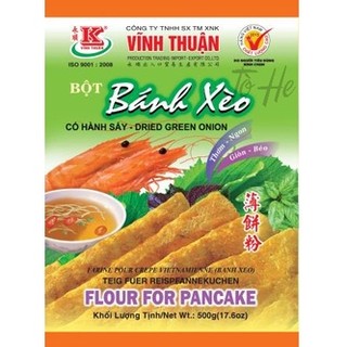 Bột Bánh Xèo Hành Sấy Hương Dừa VĨNH THUẬN 500g