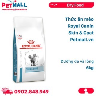 Thức ăn mèo Royal Canin Skin & Coat 6kg - Dưỡng da và lông Petmall