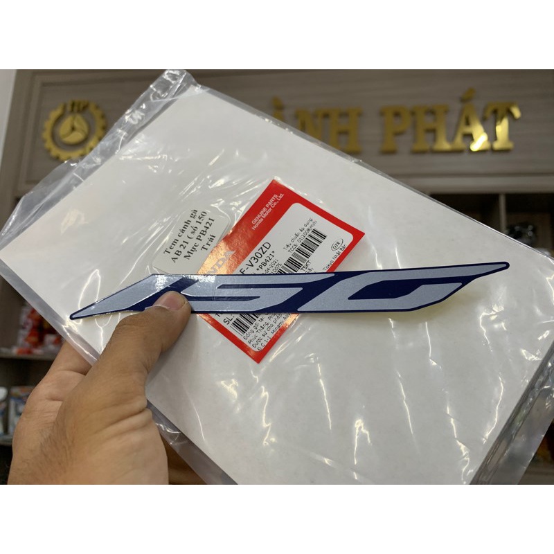 Tem cánh bửng AB 2021  Mực PB421 bên Trái