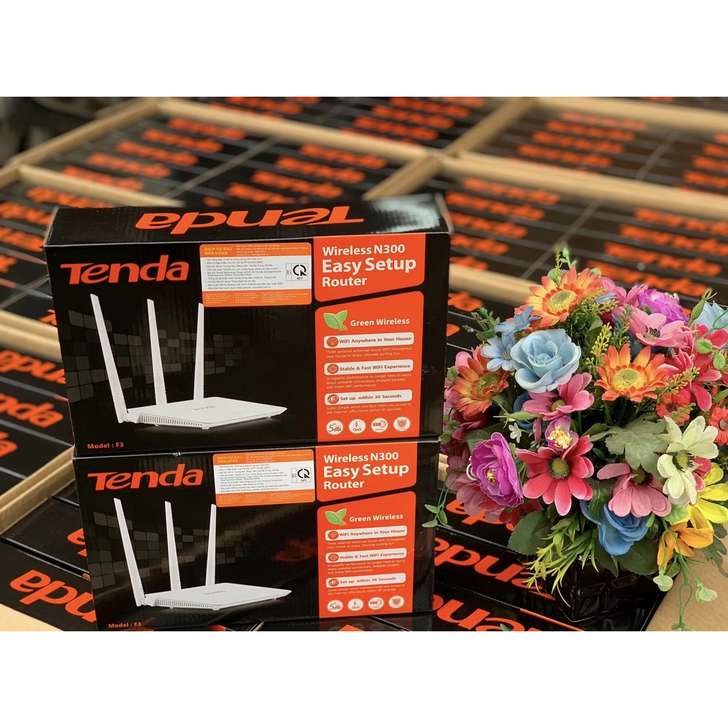 Bộ phát wifi 3 râu Tenda F3