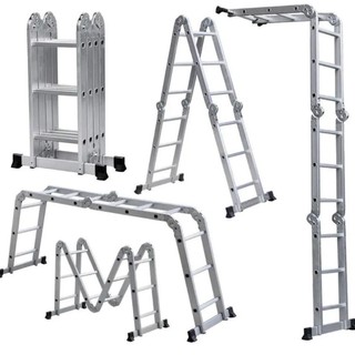 Thang nhôm gấp 4 đoạn SUMIKA SK603; SK604; SK605 , thang nhôm gấp đa năng , thang nhôm gấp gọn 3.4