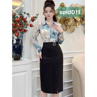 Sơ Mi Lụa cao cấp_Áo form dấu quần có size sml